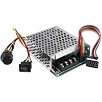 Controlador de velocidad del motor de CC- interruptor de control PWM de alta potencia de 9-60 V Regulador de velocidad…